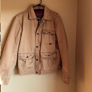 Abercrombie & Fitch Vintage Wool blend Blanket Lined Chore Coat Medium